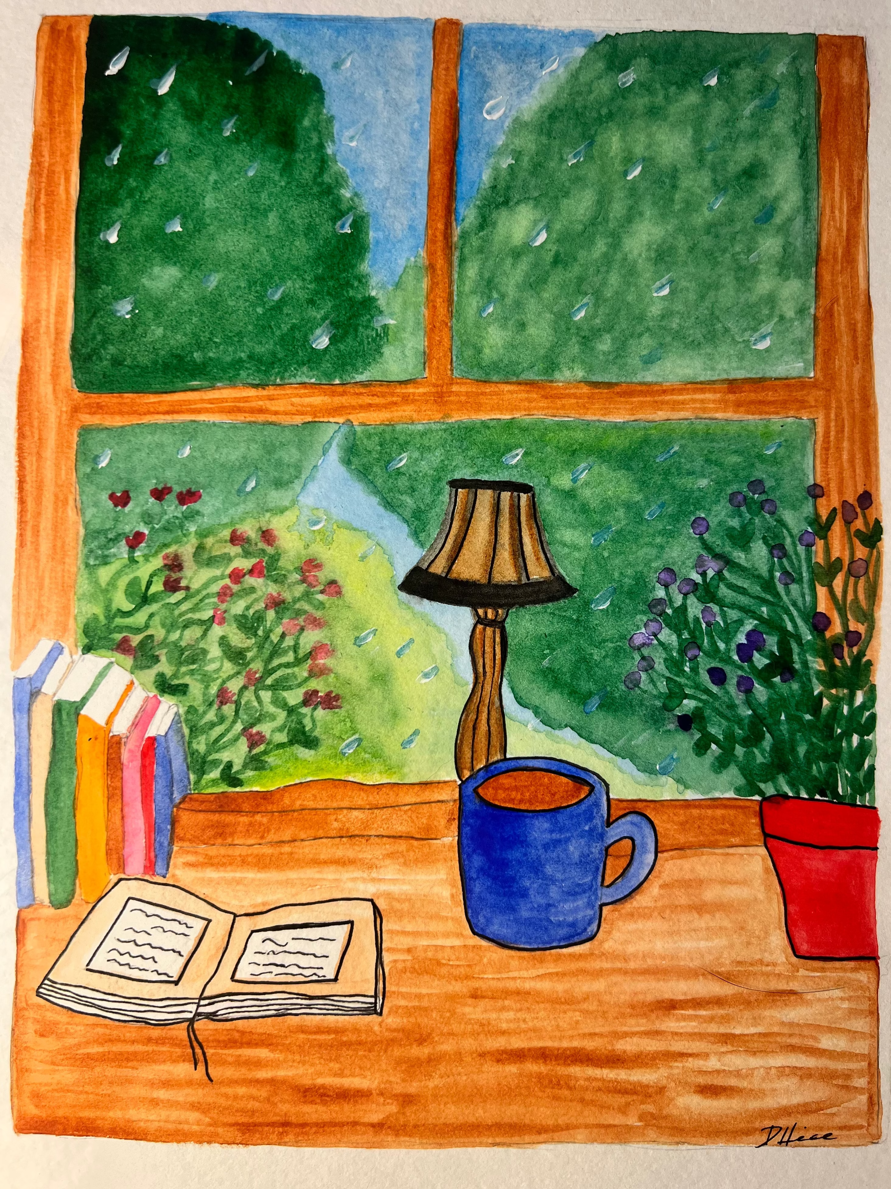 Rainy Reading Nook