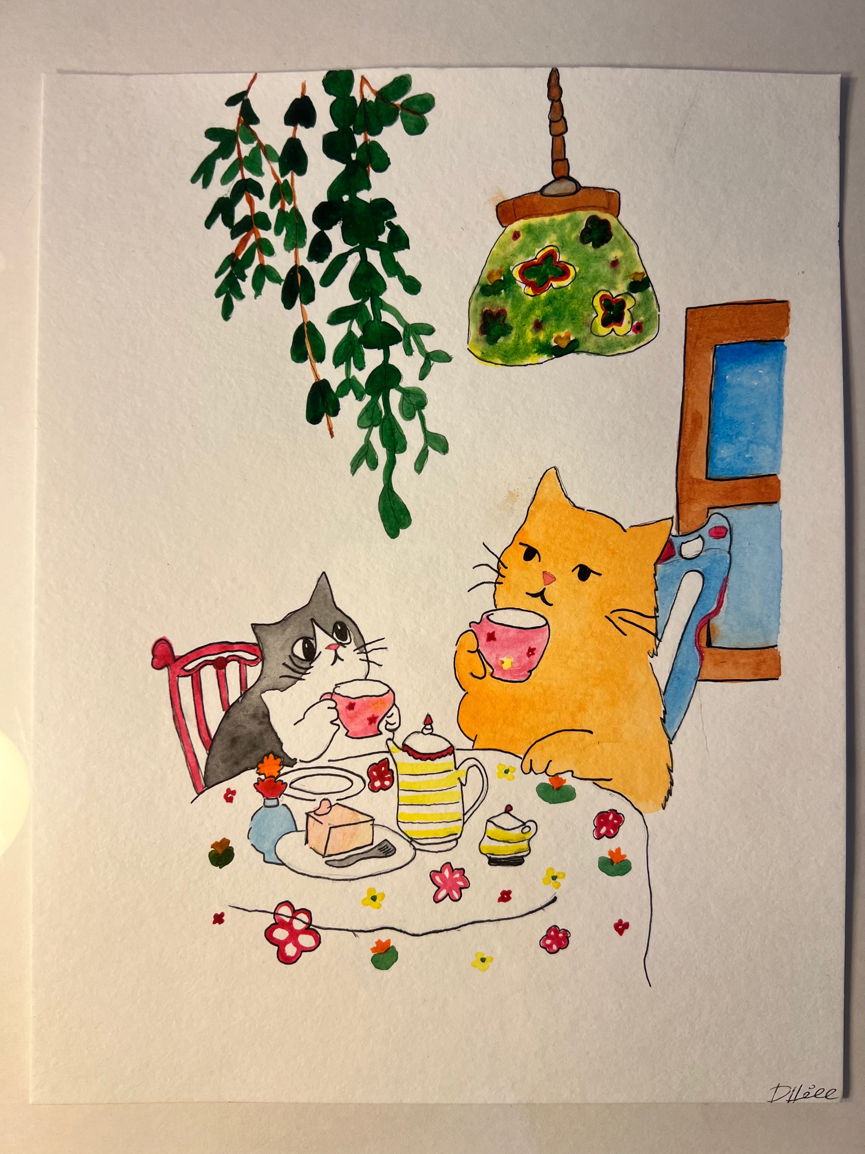 Commissioned Piece with Your Pets