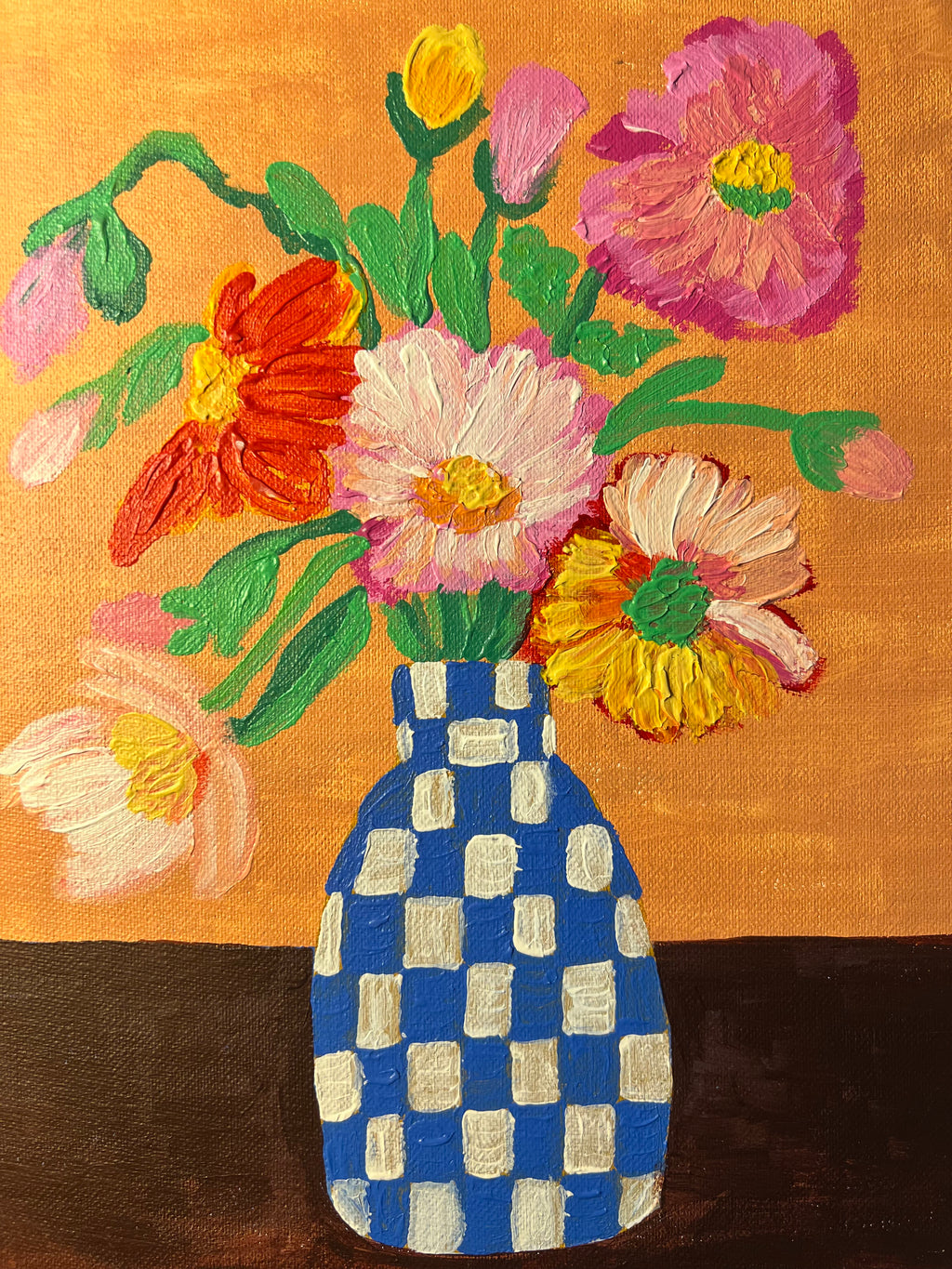 Petals on Peach