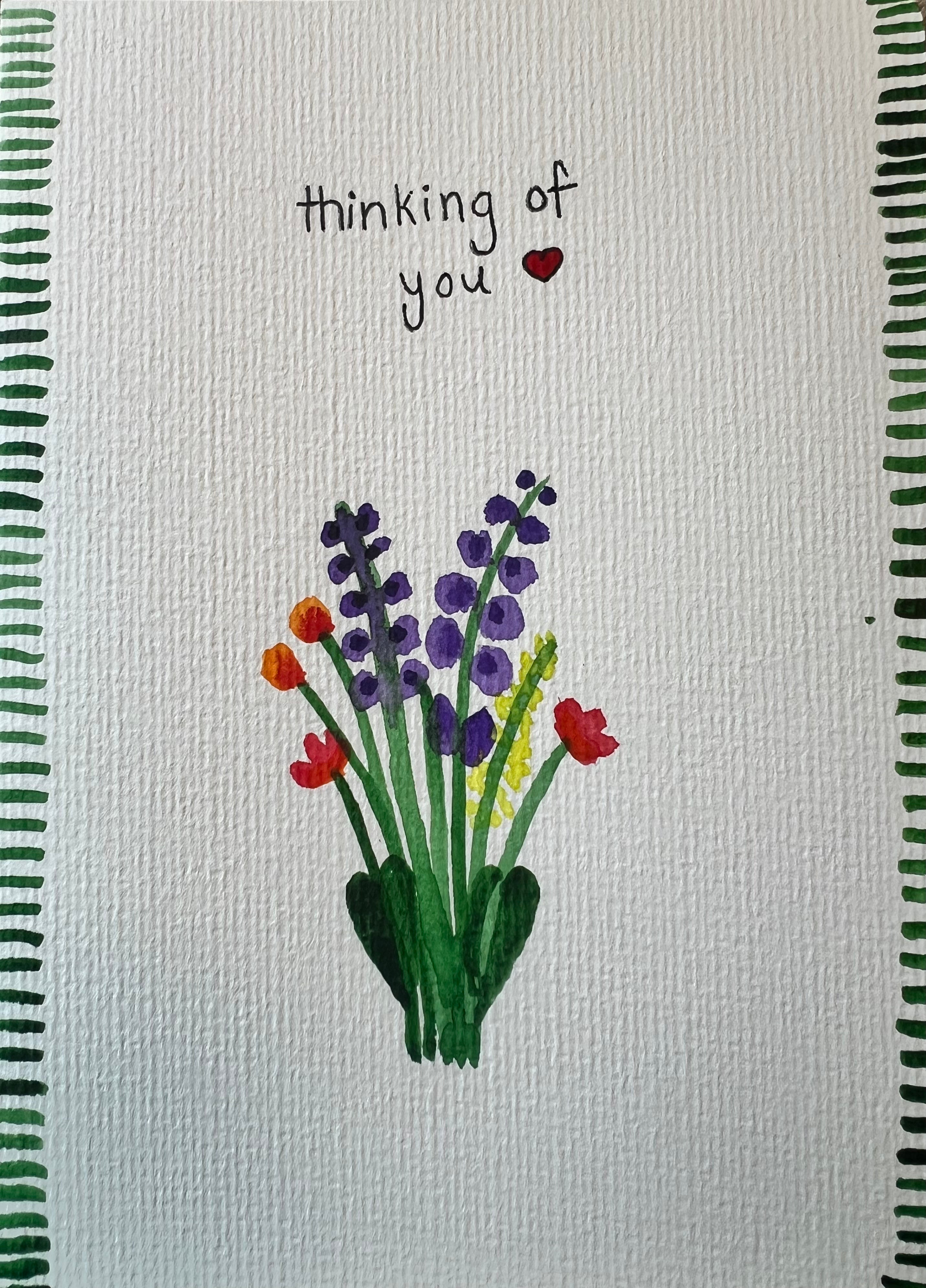 Thinking of You Bouquet Card